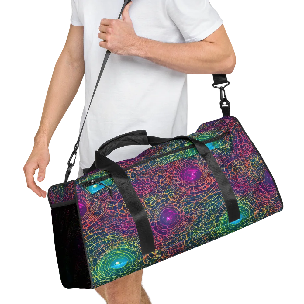Velde Vortex on Duffle Bag — Right Front