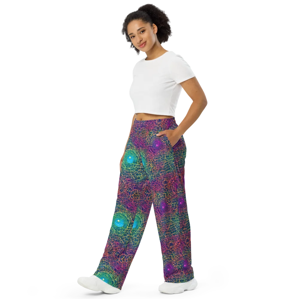 Velde Vortex on Wide-Leg Pants — Left Front