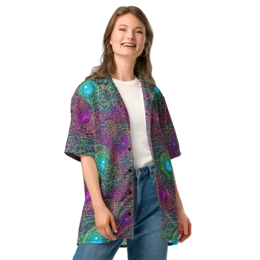 Velde Vortex on a Button Shirt