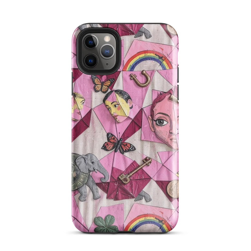 Pink Paradox on Tough Case for iPhone® — Front
