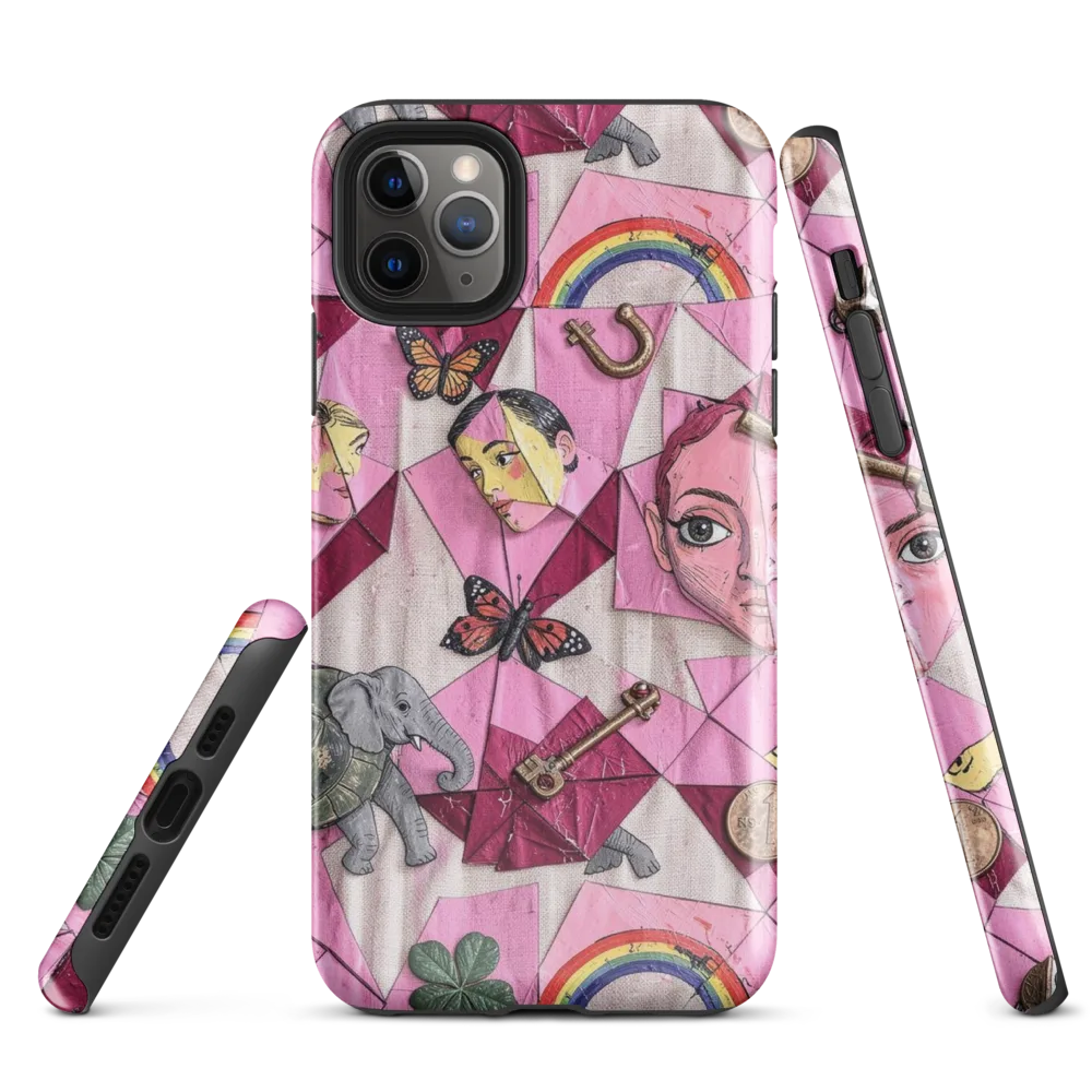 Pink Paradox on Tough Case for iPhone® — Front