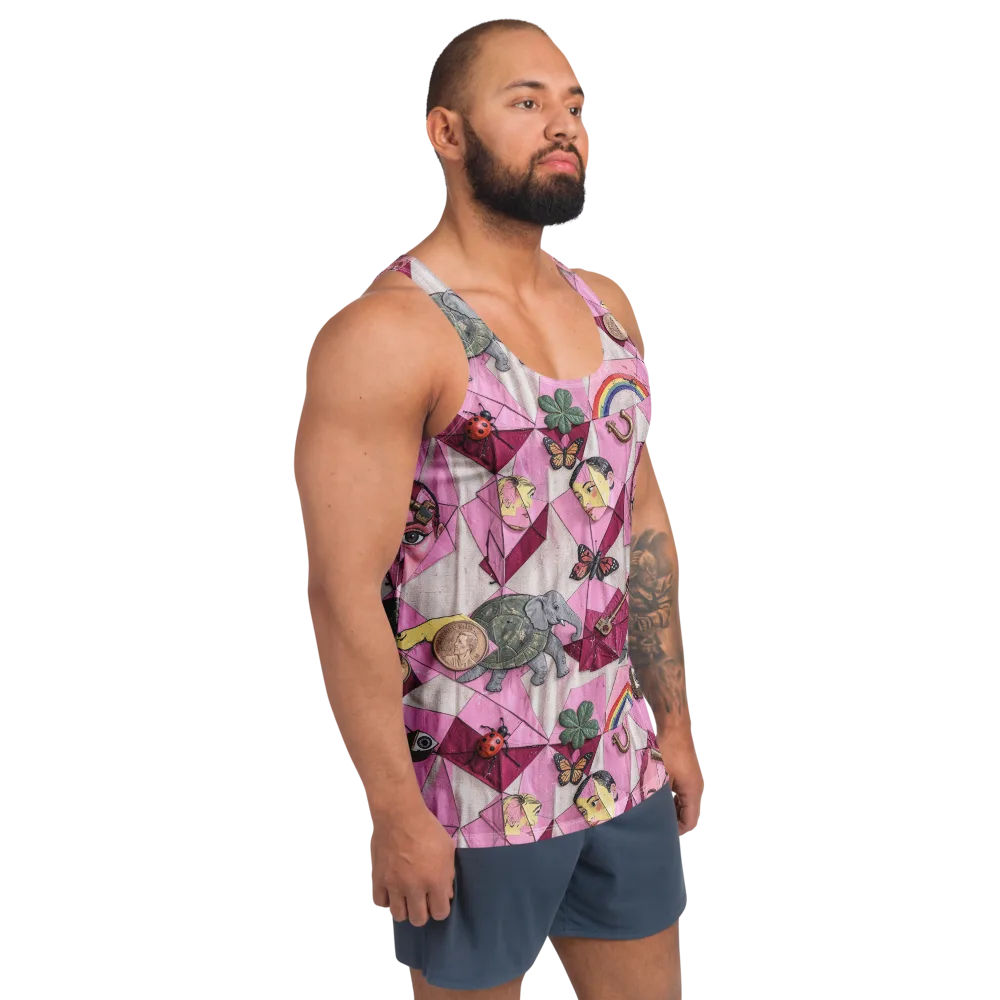 Pink Paradox on Men's Tank Top — Right Front