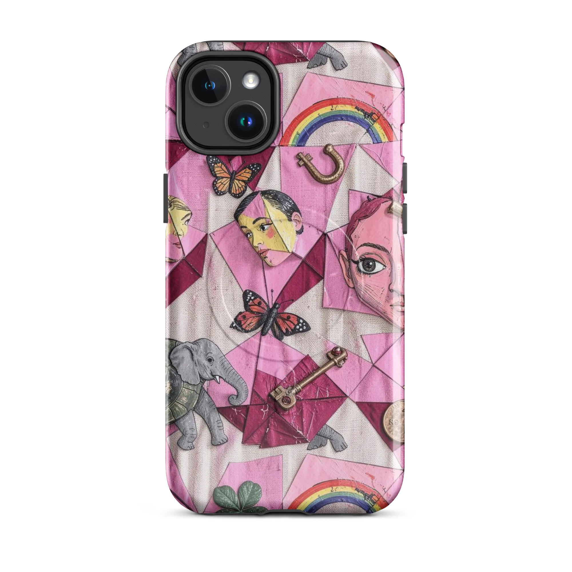 Pink Paradox on MagSafe Tough Case for iPhone® — Front