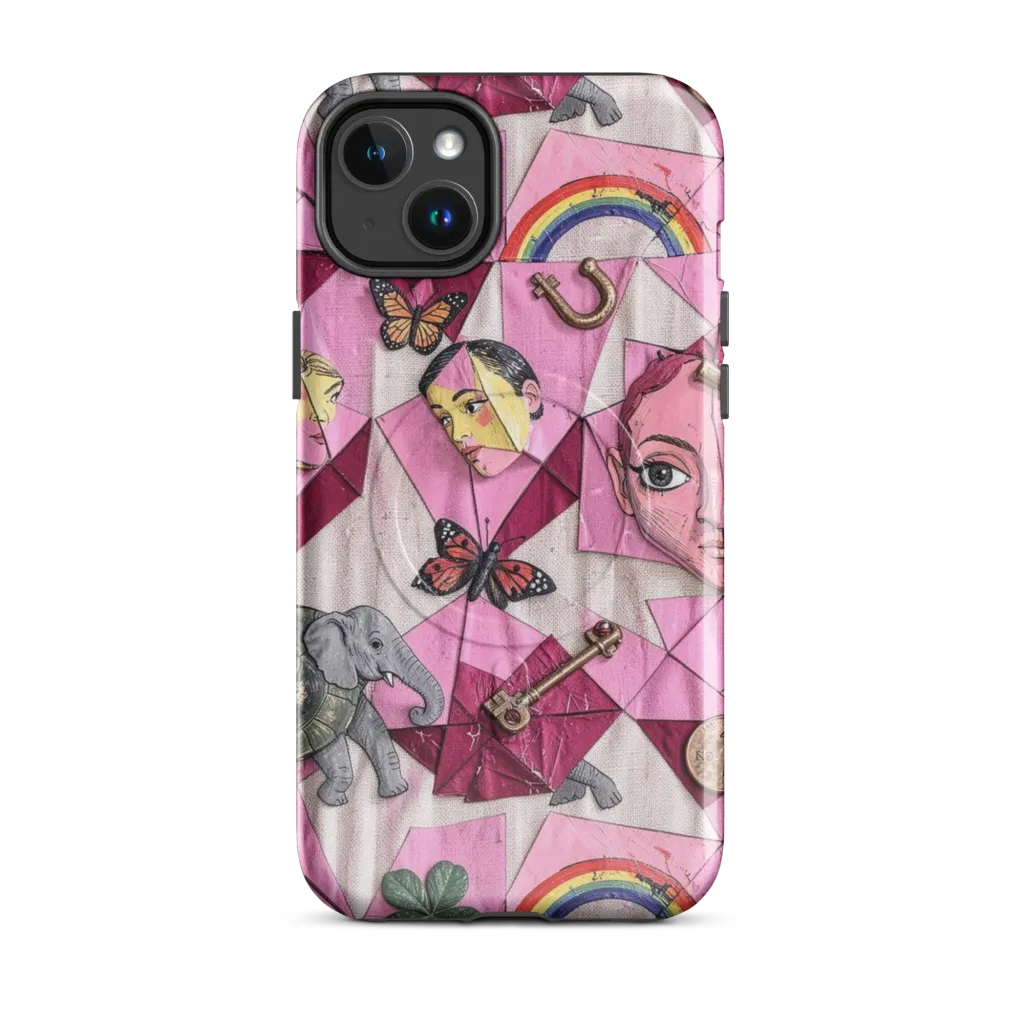 Pink Paradox on MagSafe Tough Case for iPhone® — Front