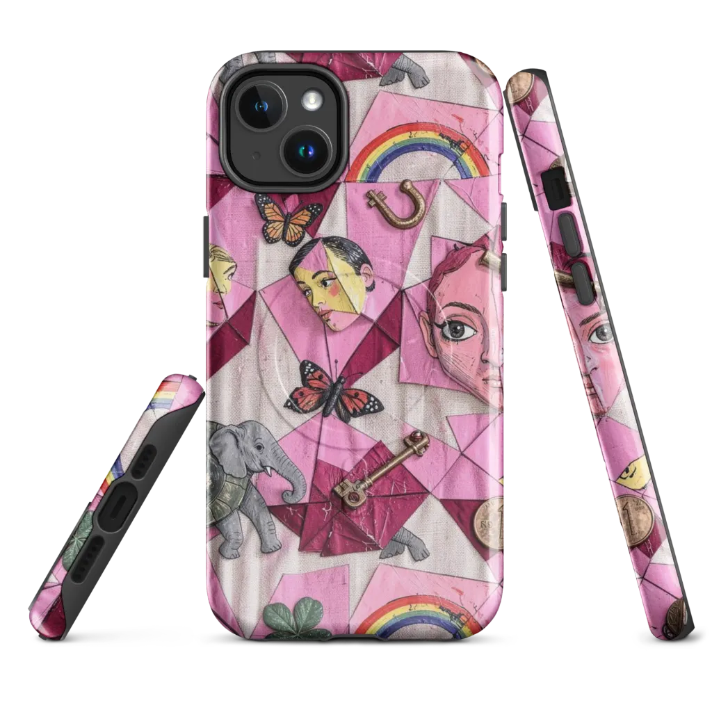 Pink Paradox on MagSafe Tough Case for iPhone® — Front