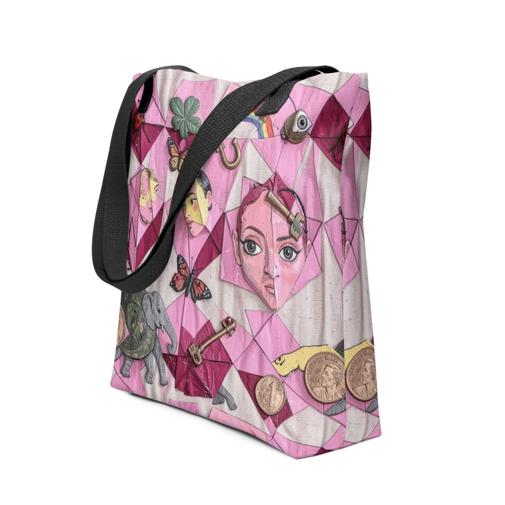 Pink Paradox on Tote Bag — Front