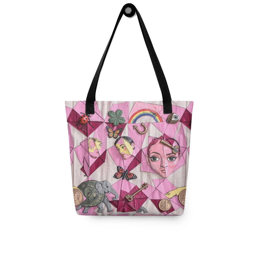 Pink Paradox on Tote Bag — Front