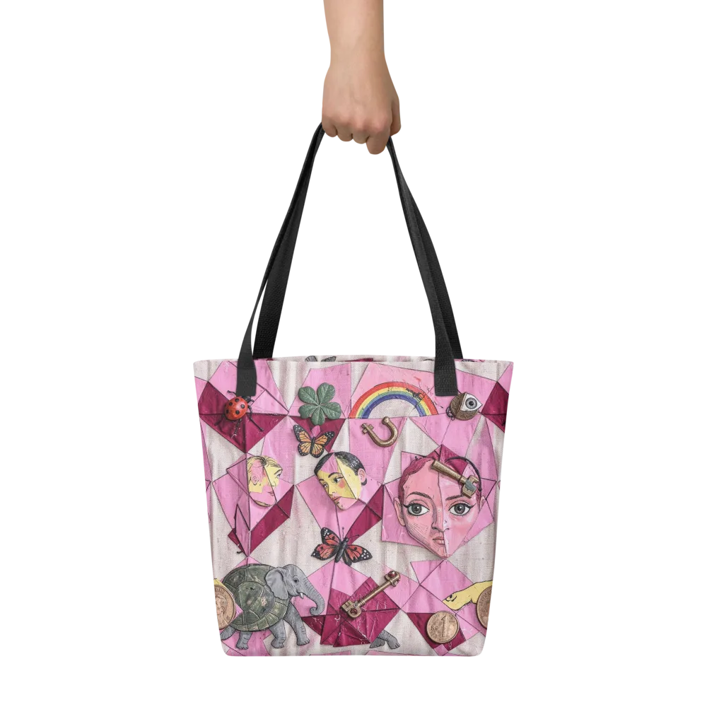 Pink Paradox on Tote Bag — Front