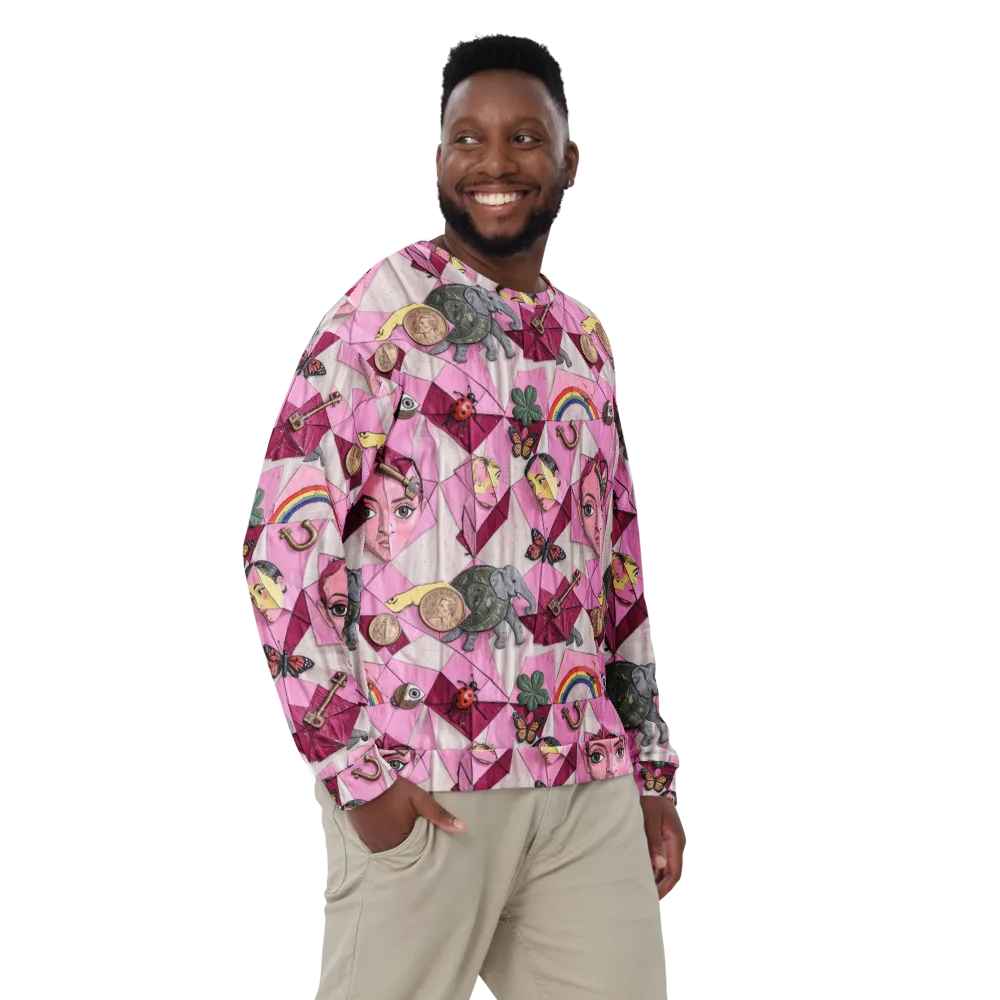 Pink Paradox on Sweatshirt — Front