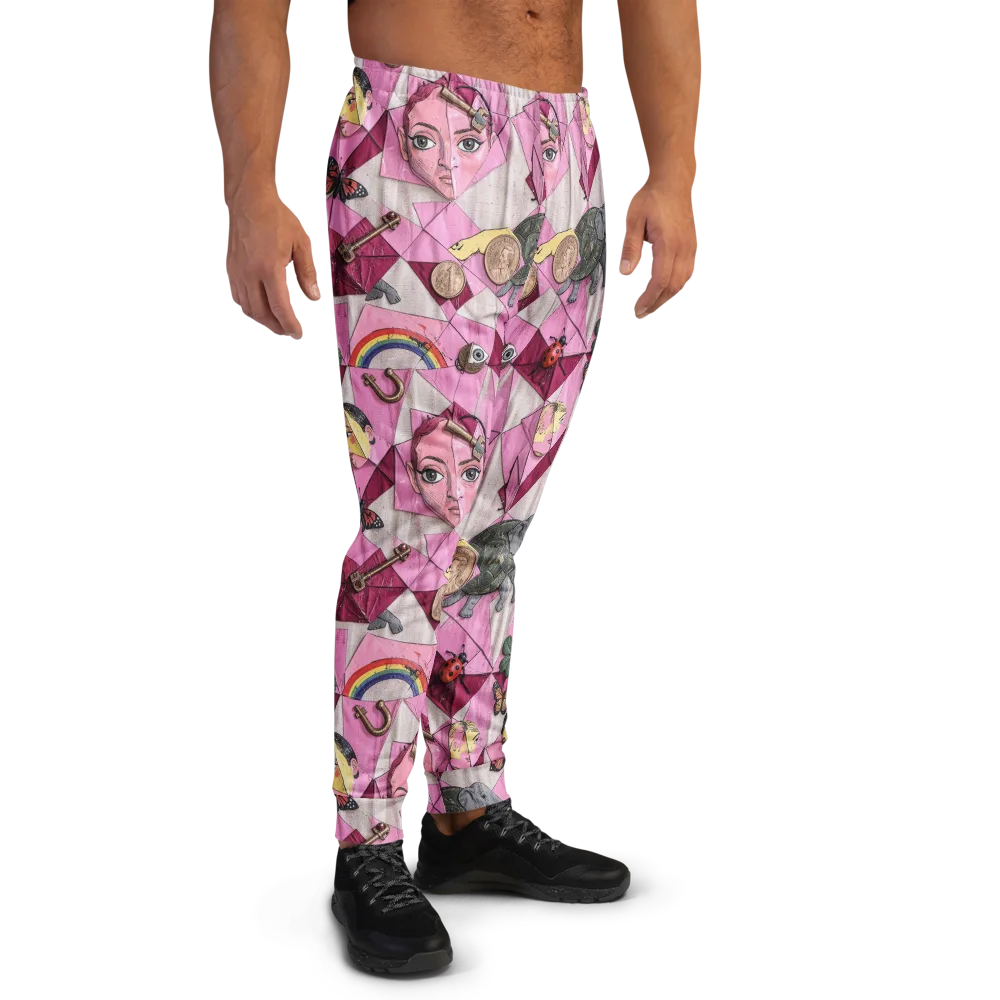 Pink Paradox on Men's Joggers — Right