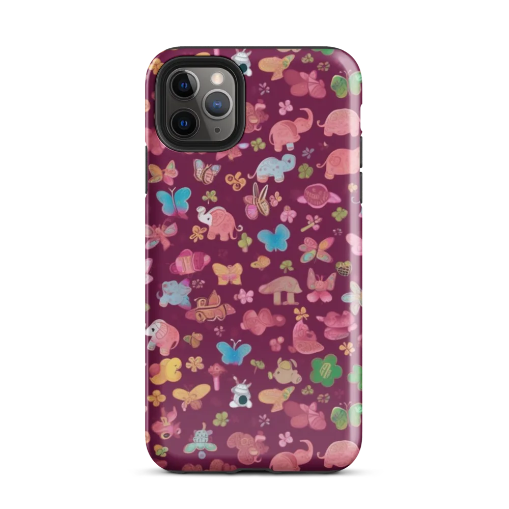 Mauve Meadow on Tough Case for iPhone® — Front