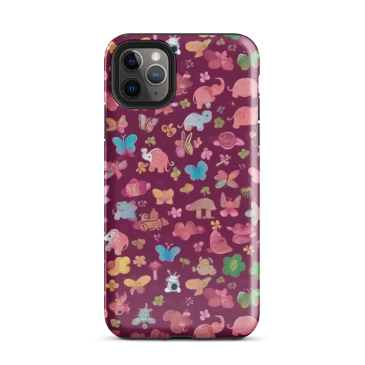Mauve Meadow on a Tough Case for iPhone®