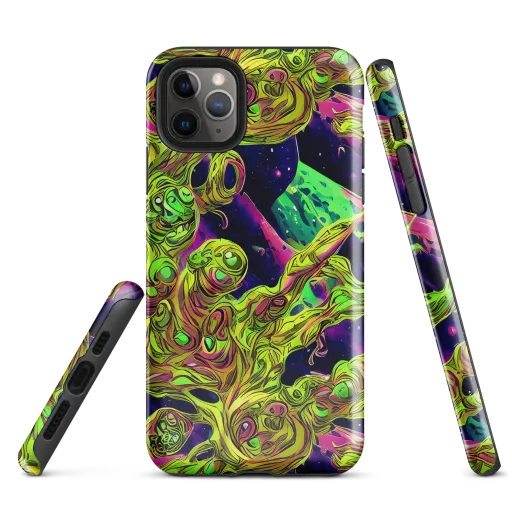 Neon Moonfall on a Tough Case for iPhone®