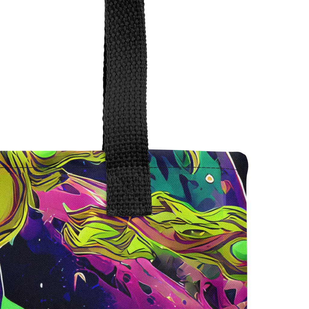 Neon Moonfall on Tote Bag — Product details