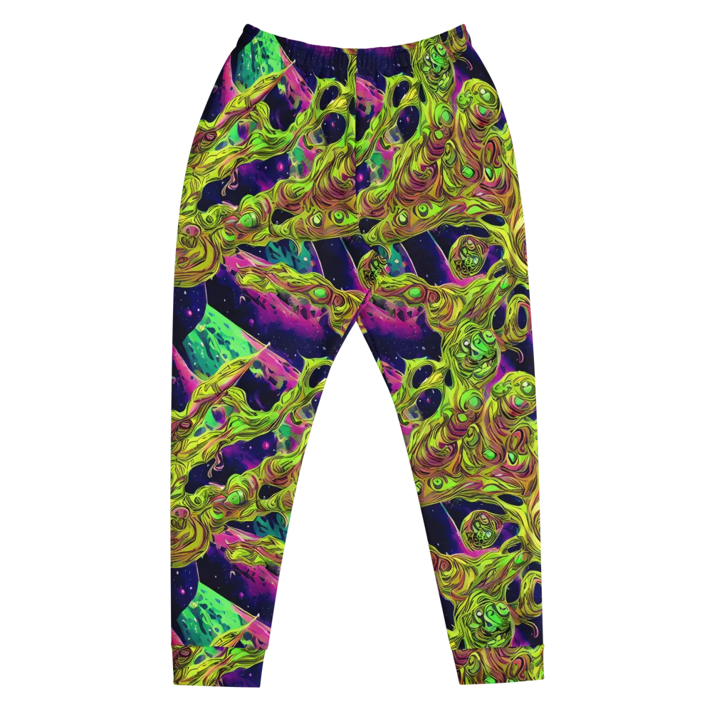 Neon Moonfall on Men's Joggers — Front