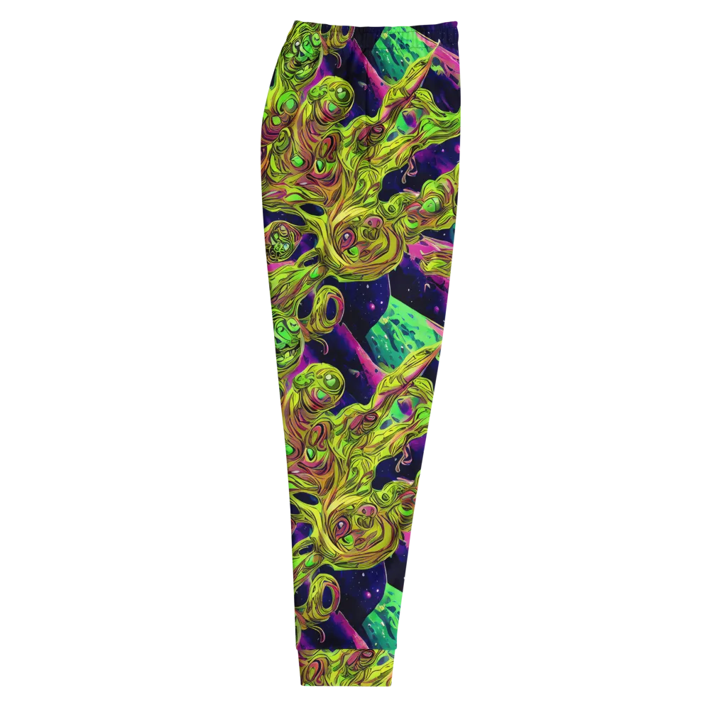 Neon Moonfall on Men's Joggers — Right