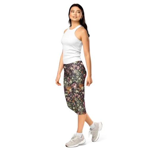 Visions of the Unseen on a Capri Leggings