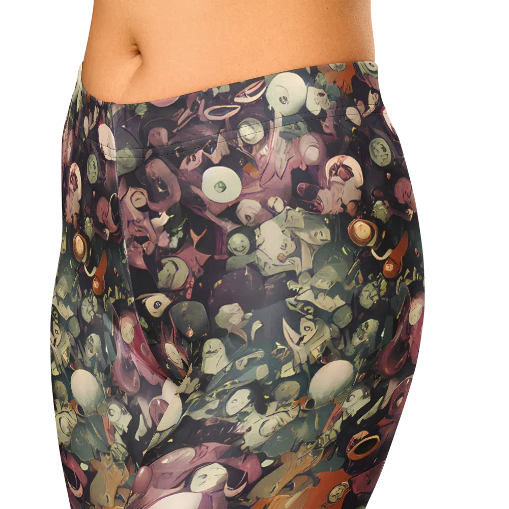 Visions of the Unseen on Capri Leggings — Zoomed-in