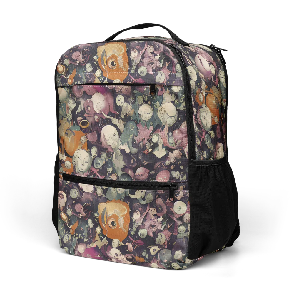 Visions of the Unseen on Utility Backpack — Left Front