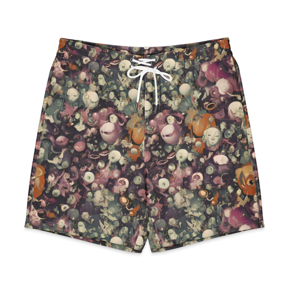 Visions of the Unseen on Men's Board Shorts — Front