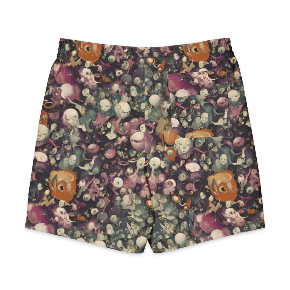 Visions of the Unseen on Men's Board Shorts — Back