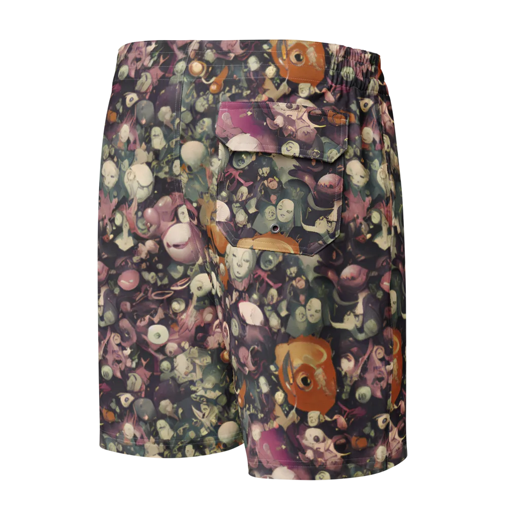 Visions of the Unseen on Men's Board Shorts — Back