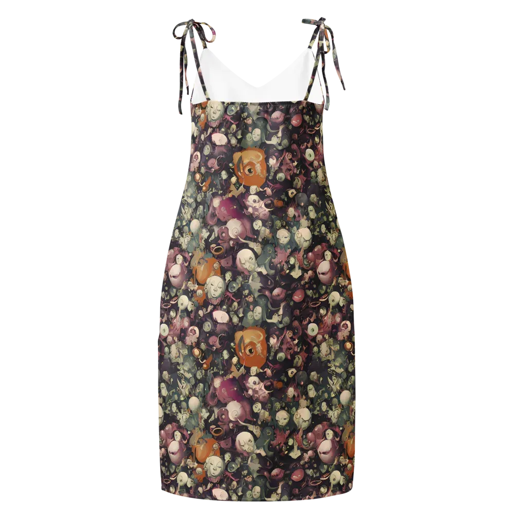 Visions of the Unseen on Slip Dress — Back