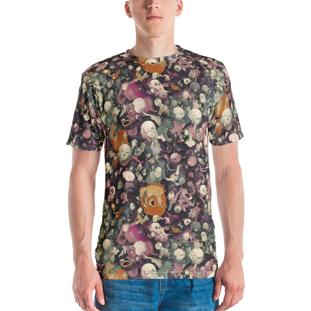 Visions of the Unseen on Men's Crew Neck T-Shirt — Front