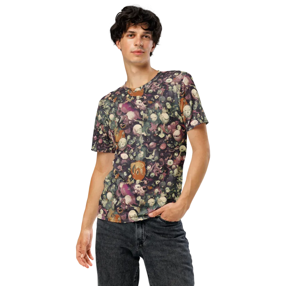 Visions of the Unseen on Men's Crew Neck T-Shirt — Front
