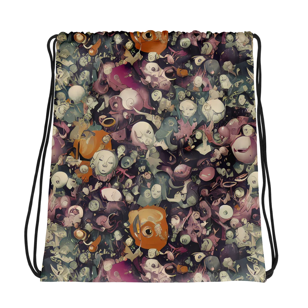 Visions of the Unseen on Drawstring Bag — Photo