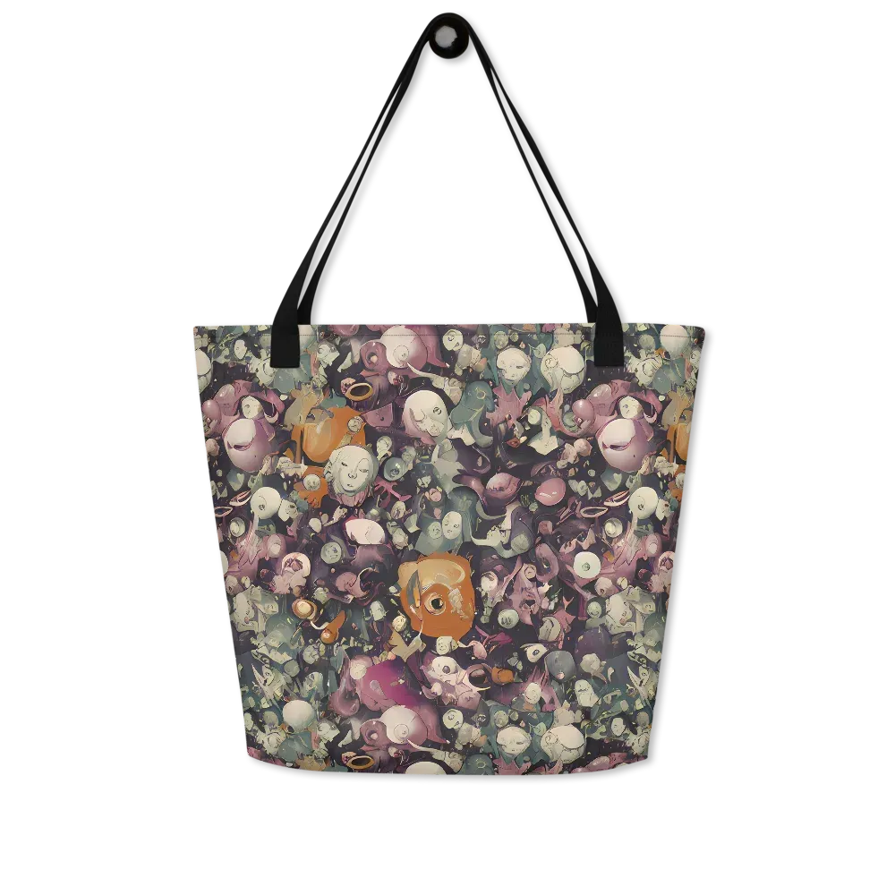Visions of the Unseen on Large Tote Bag W/ Pocket — Front