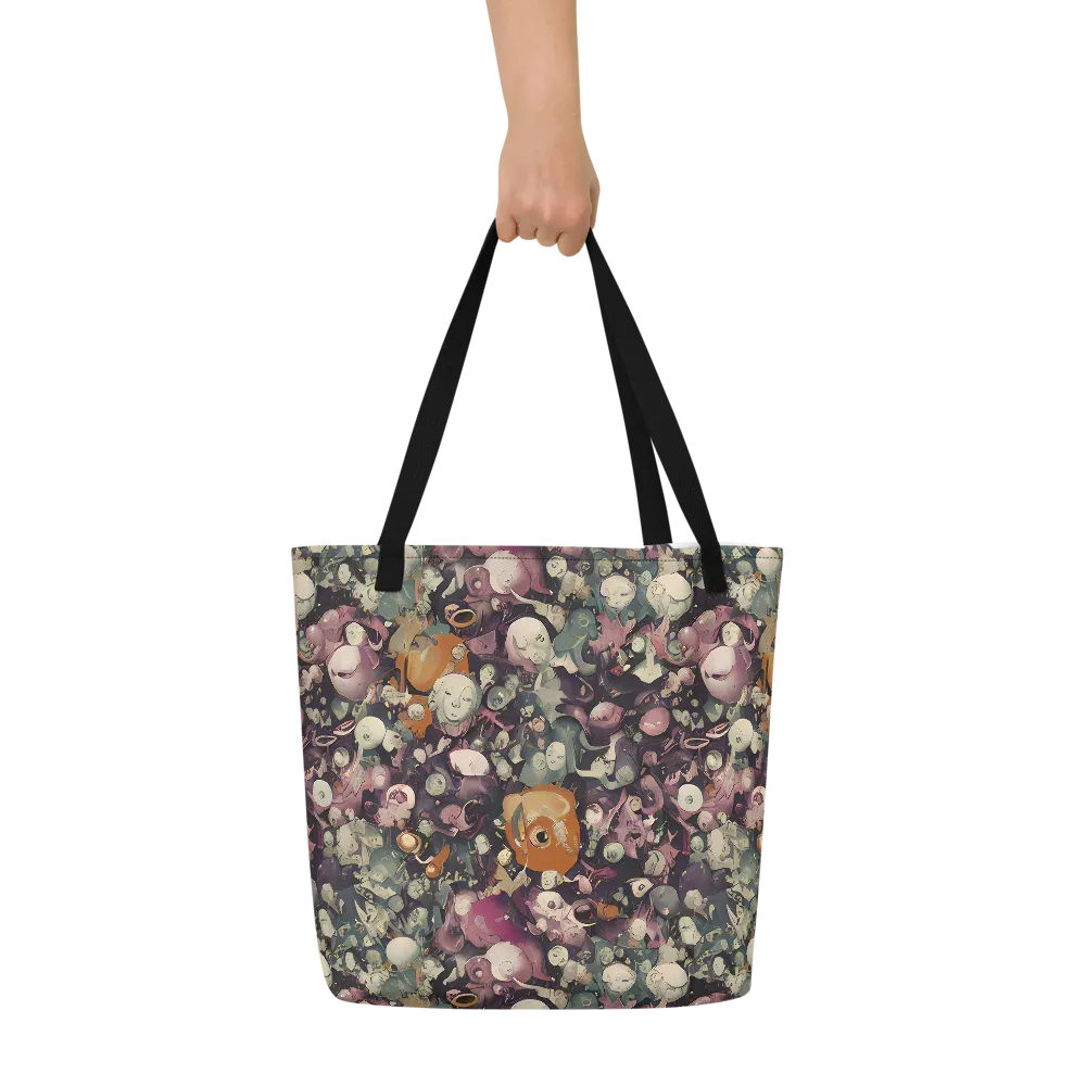 Visions of the Unseen on Large Tote Bag W/ Pocket — Front