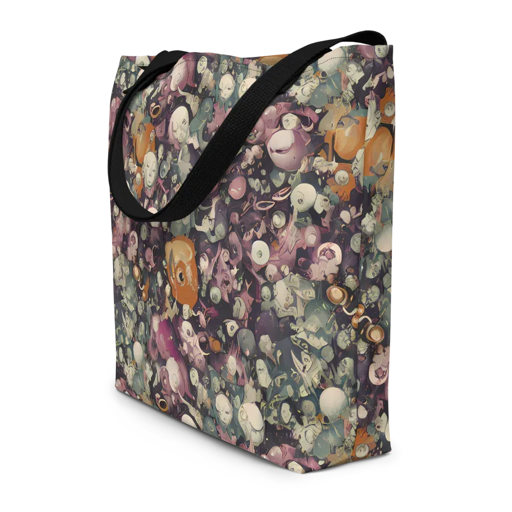 Visions of the Unseen on Large Tote Bag W/ Pocket — Front