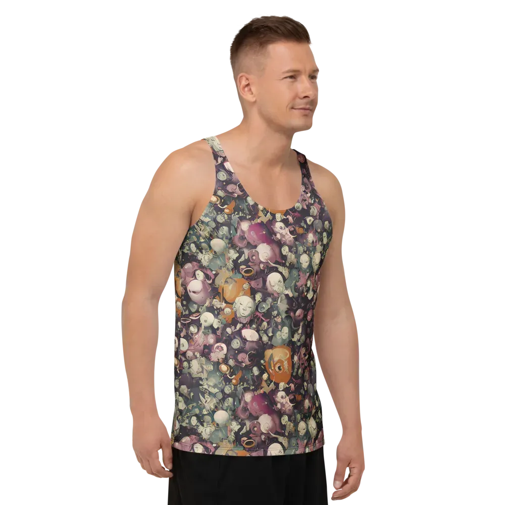 Visions of the Unseen on Men's Tank Top — Right Front