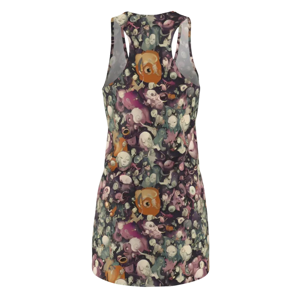 Visions of the Unseen on Racerback Dress — Back