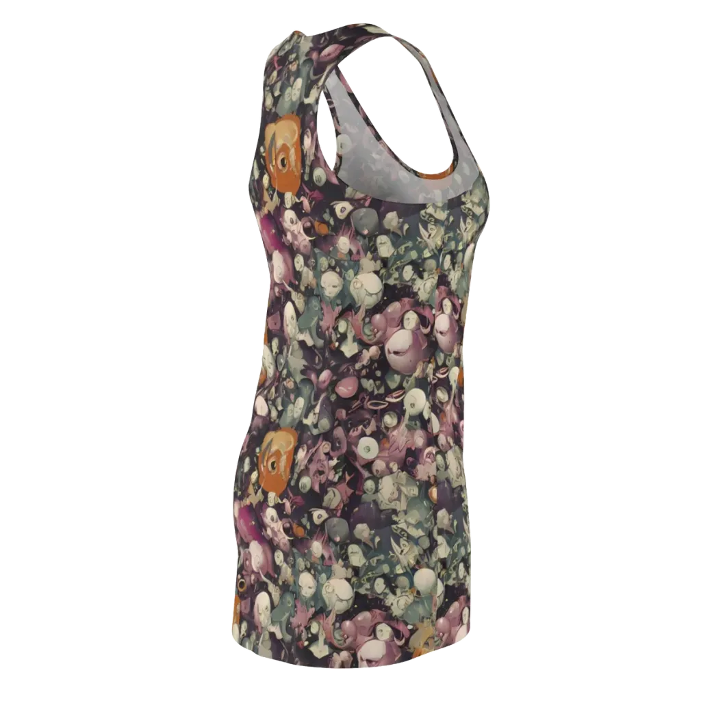 Visions of the Unseen on Racerback Dress — Back Side