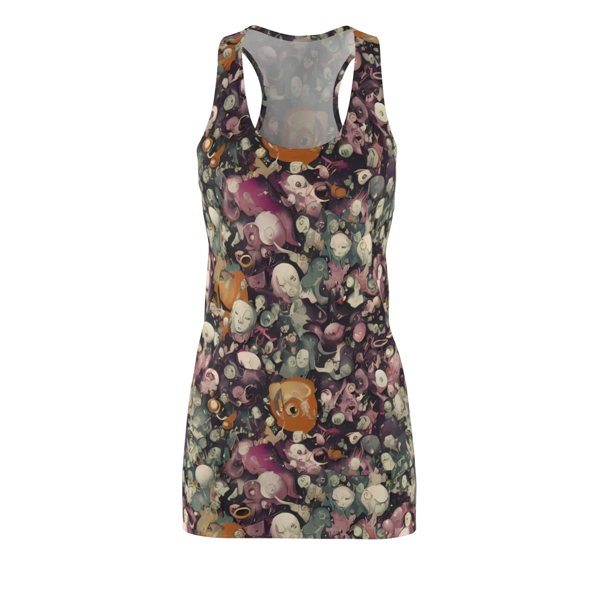 Visions of the Unseen on Racerback Dress — Front