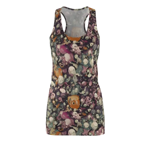 Visions of the Unseen on a Racerback Dress