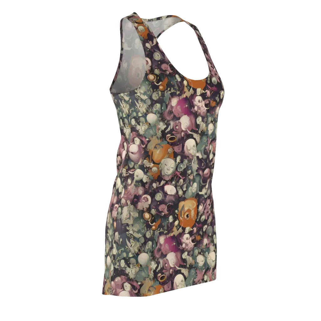Visions of the Unseen on Racerback Dress — Front Side