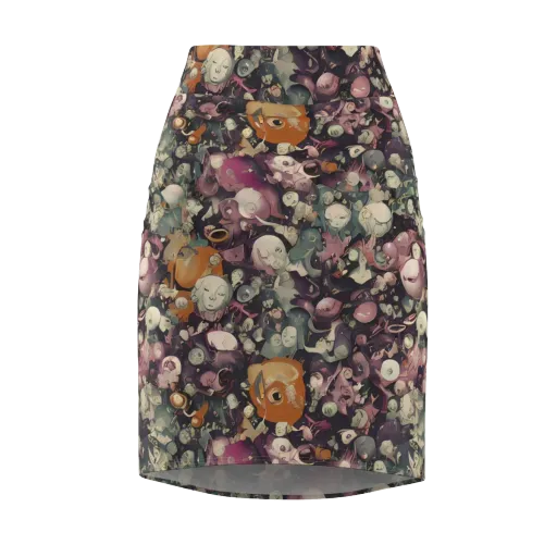 Visions of the Unseen on a Pencil Skirt
