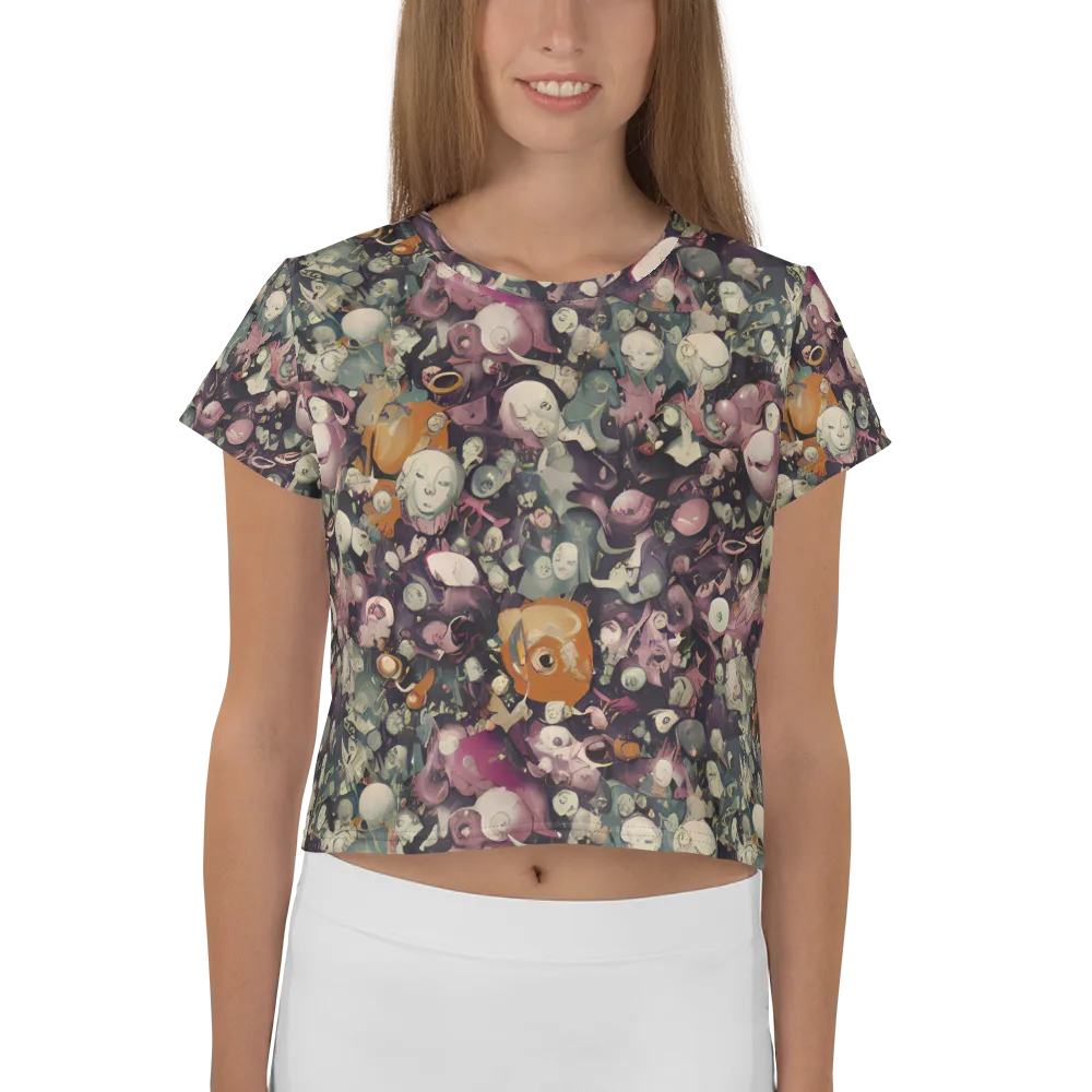 Visions of the Unseen on Crop Tee — Front