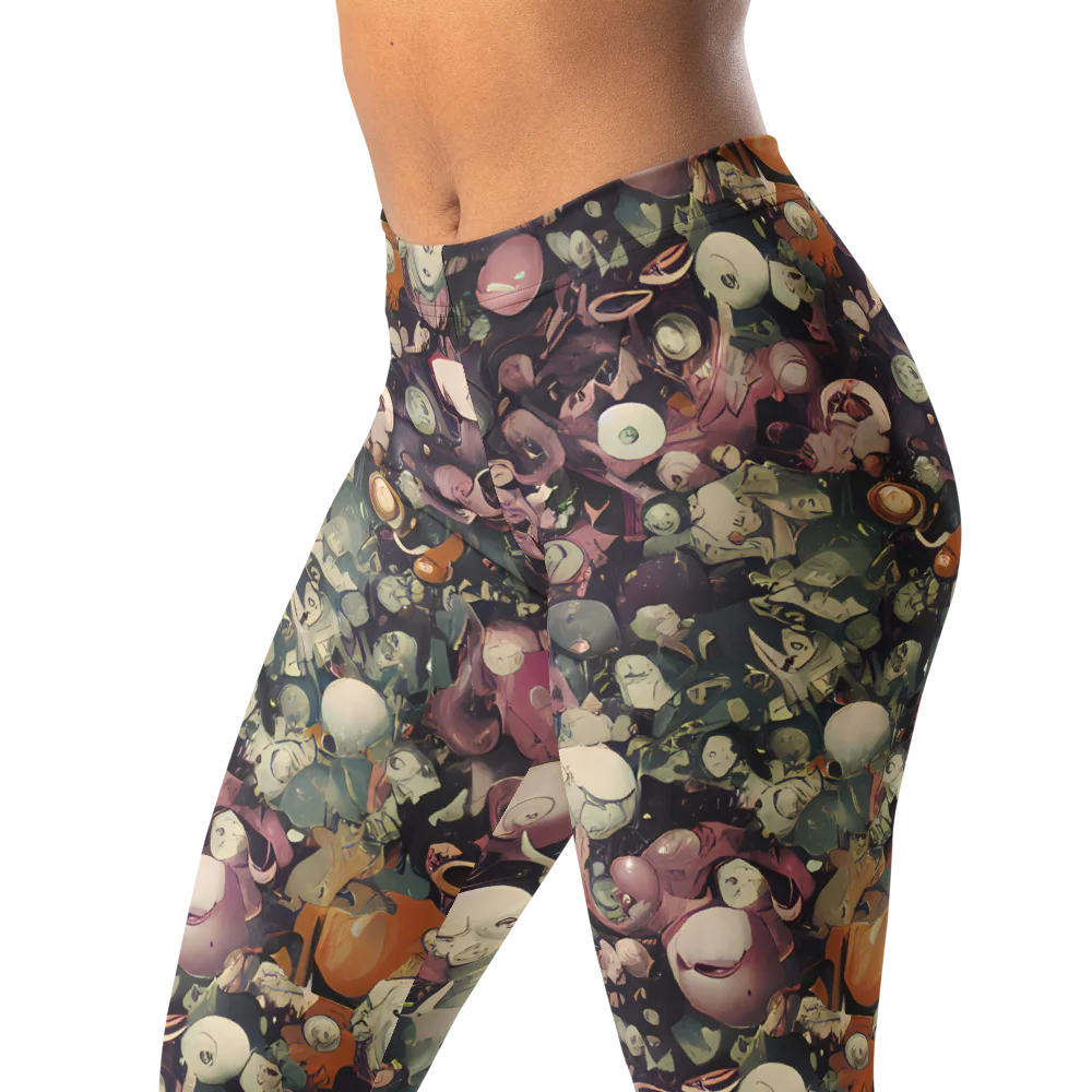 Visions of the Unseen on Leggings — Left Front
