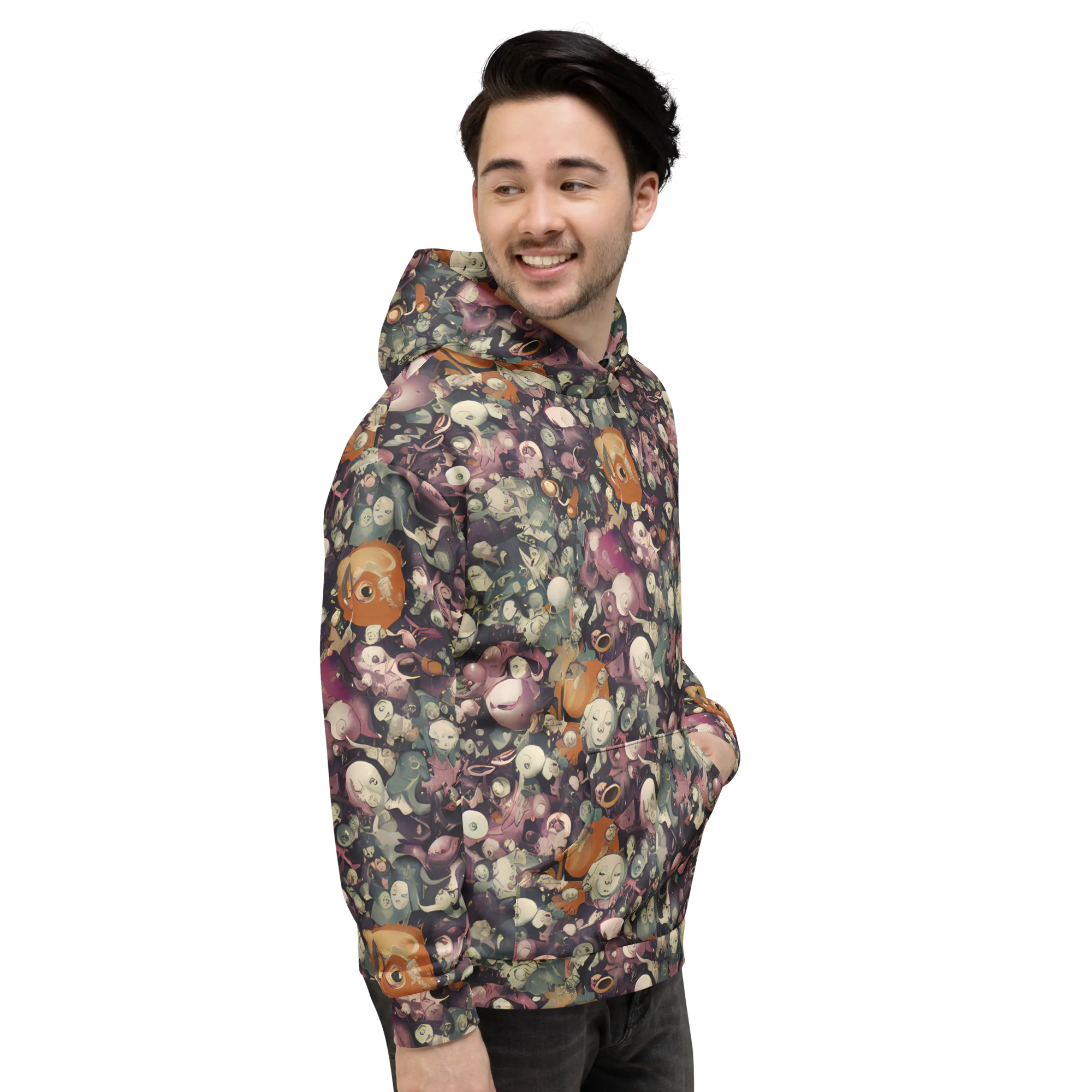 Visions of the Unseen on Hoodie — Right