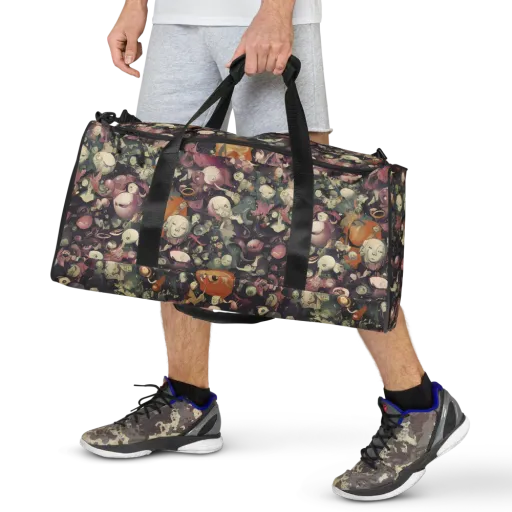 Visions of the Unseen on a Duffle Bag