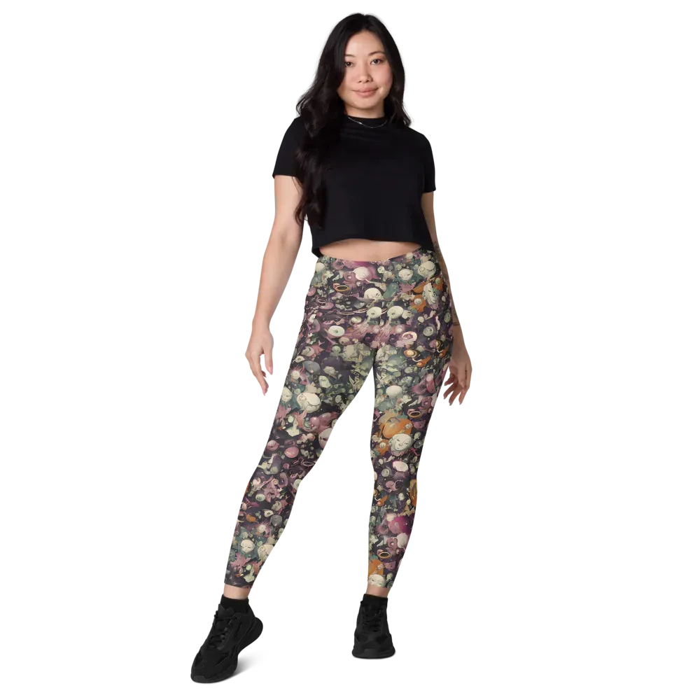 Visions of the Unseen on Leggings with Pockets — Front