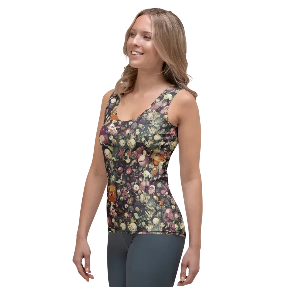 Visions of the Unseen on Women's Tank Top — Left Front