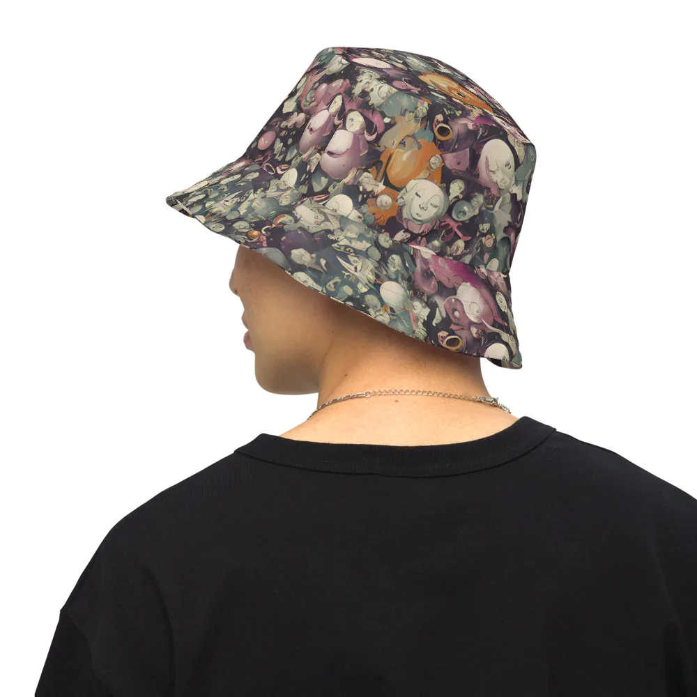 Visions of the Unseen on Reversible Bucket Hat — Back Inside