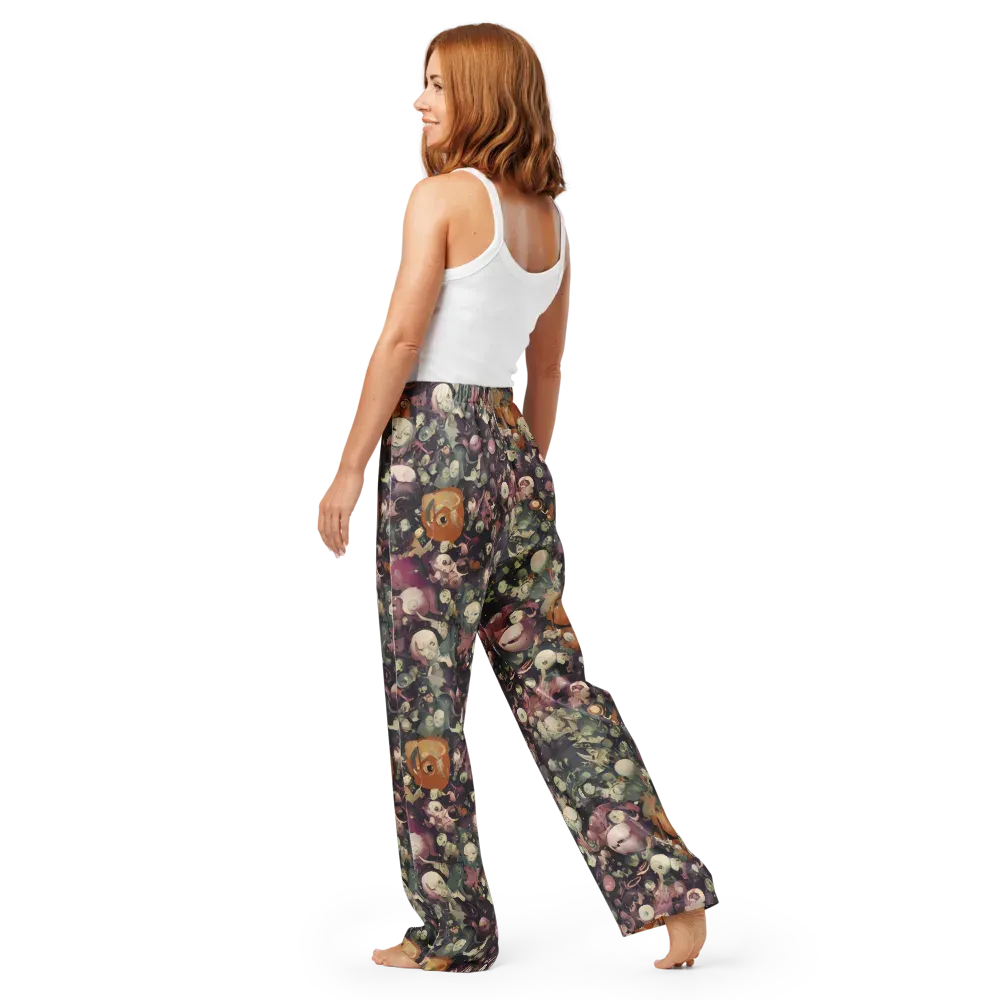 Visions of the Unseen on Women's Pajama Pants — Back