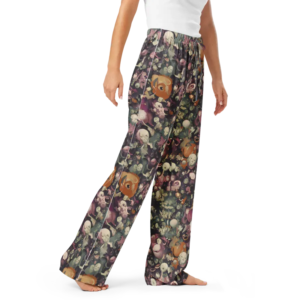 Visions of the Unseen on Women's Pajama Pants — Right Front