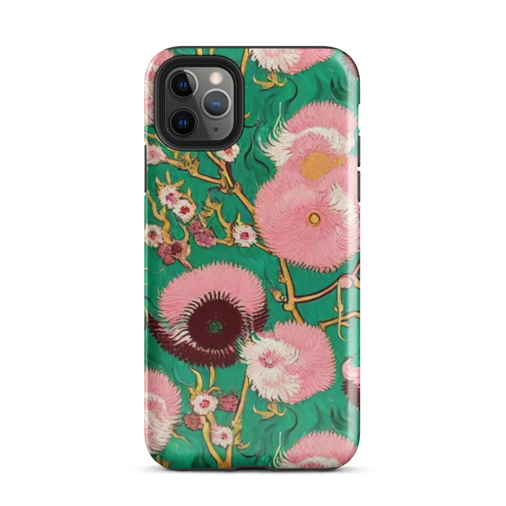 Emerald Chrysanthemum on Tough Case for iPhone® — Front